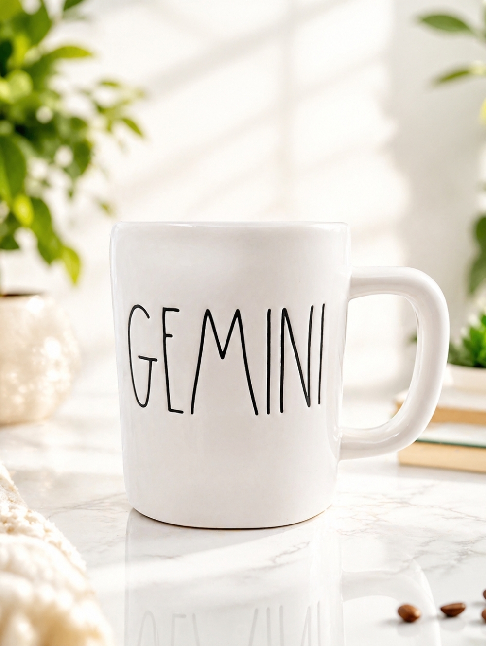 Rae Dunn Gemini Zodiac Coffee Mug By Magenta